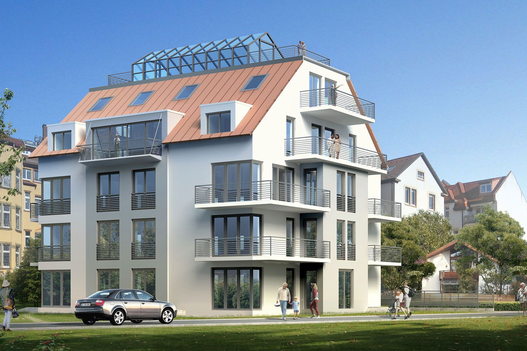 VERKAUFT – Ruhige 5-Zimmer Wohnung mit Balkon